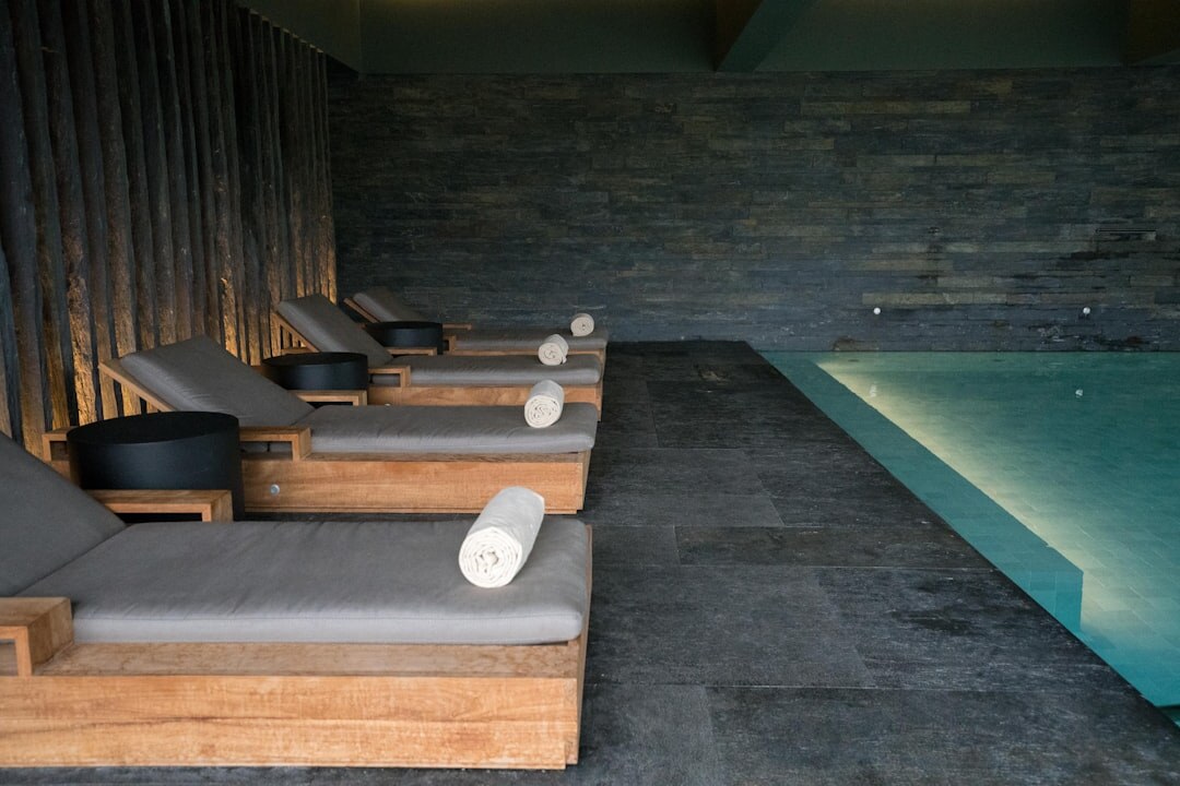 luxury villa interior pool